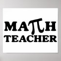 Math Teacher PI posters