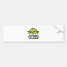 Math Teacher...Superior Intelligence Bumper Sticker