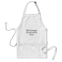 Math - The Language of God Apron