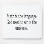Math - The Language of God mousepads