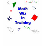 Math Wiz in Training t-shirts