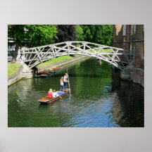 Mathematical Bridge, Cambridge Print