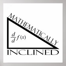 Mathematically Inclined Print