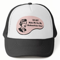 Mathematician Voice Mesh Hat
