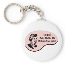 Mathematician Voice Keychain