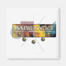mathematics fridge magnet