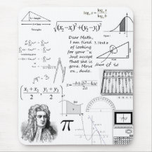 Mathematics Is My Life Mouse Pad