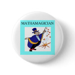 mathematics rules pinback button