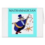 mathematics rules greeting card
