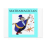 mathematics rules postcard