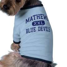 Mathews - Blue Devils - High - Mathews Virginia Pet Clothes