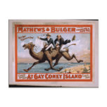 Mathews & Bulger, 'At Gay Coney Island' Vintage Th Post Card