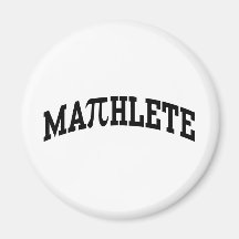 Mathlete Fridge Magnet