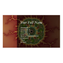 Matilda21a - Fractal Art Business Cards
