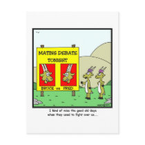 Mating Debate: Antelope cartoon