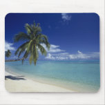 Matira Beach on the island of Bora Bora, Mouse Mat