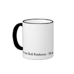 Matisse Doll Fashions - Shopaholic mugs