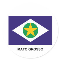 Mato Grosso, Brazil Flag