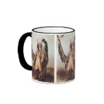 Mato-Tope, A Mandan Chief Portrait by Karl Bodmer mugs