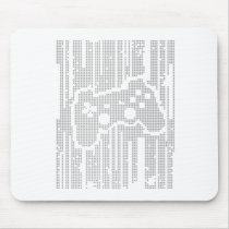 Matrix Pad - Controller Gamer Video Games Gaming Mouse Pad