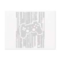 Matrix Pad - Controller Gamer Video Games Gaming Postcards