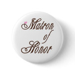 Matron of Honour Classy Browns buttons