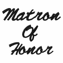 Matron Of Honour Embroidered Shirt