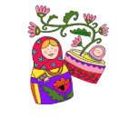 Matroshka's Baby Ukrainian Folk Art t-shirts
