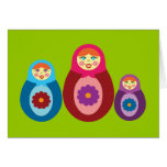 Matryoshka Dolls cards