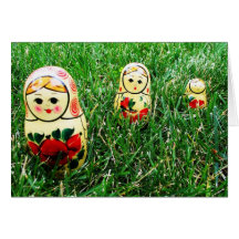 Matryoshka Greeting Cards