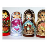 Matryoshkas Post Card
