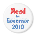 Matt Mead for Governor 2010 Star Design magnets