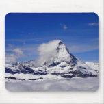 Matterhorn in a sea of cloud in Switzerland mousepads
