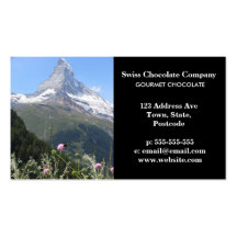Matterhorn Mountain photo Business Cards