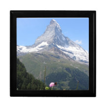 Matterhorn Mountain photo Keepsake Boxes