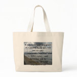 Matthew 17:20 - Motivational Inspirational Quote bags