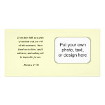 MATTHEW 17:20 CUSTOMIZED PHOTO CARD