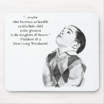 Matthew 18:4 mouse mats