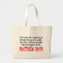 Matthew 19:24 bags