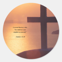 MATTHEW 22:39 STICKERS