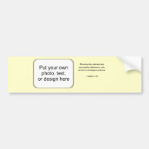 MATTHEW 5:10 BUMPER STICKERS