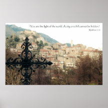 Matthew 5:14 poster