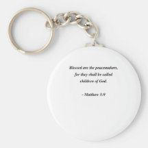 MATTHEW 5:9 KEY CHAIN