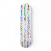 Matthew Text Design II Skateboard