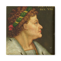 Matthias I, Hunyadi Refrigerator Magnets