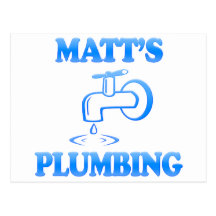 Matt's Plumbing Post Card
