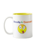 Maturity Is Overrated mugs