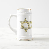 Matzoh Star of David Coffee Mugs