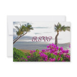 Maui Beach RSVP Cards invitations