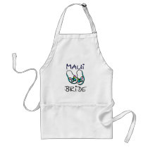 Maui Bride Wedding Apron